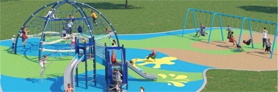 Midtown Playground Decorative Image