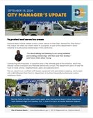 City Manager's Update Cover Photo