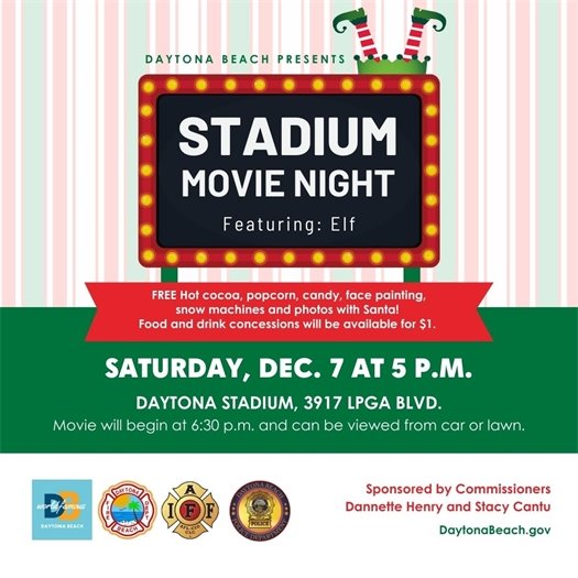 Drive-in movie featuring Elf, Saturday, Dec. 7 at 5 p.m.