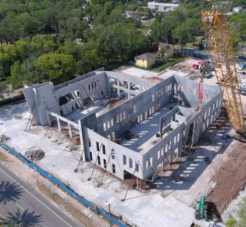 Photo Showing Fire Station No. 1 Milestone One 