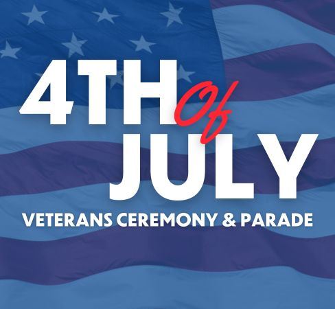 July 4 Parade and Ceremony 2025 Decorative Image